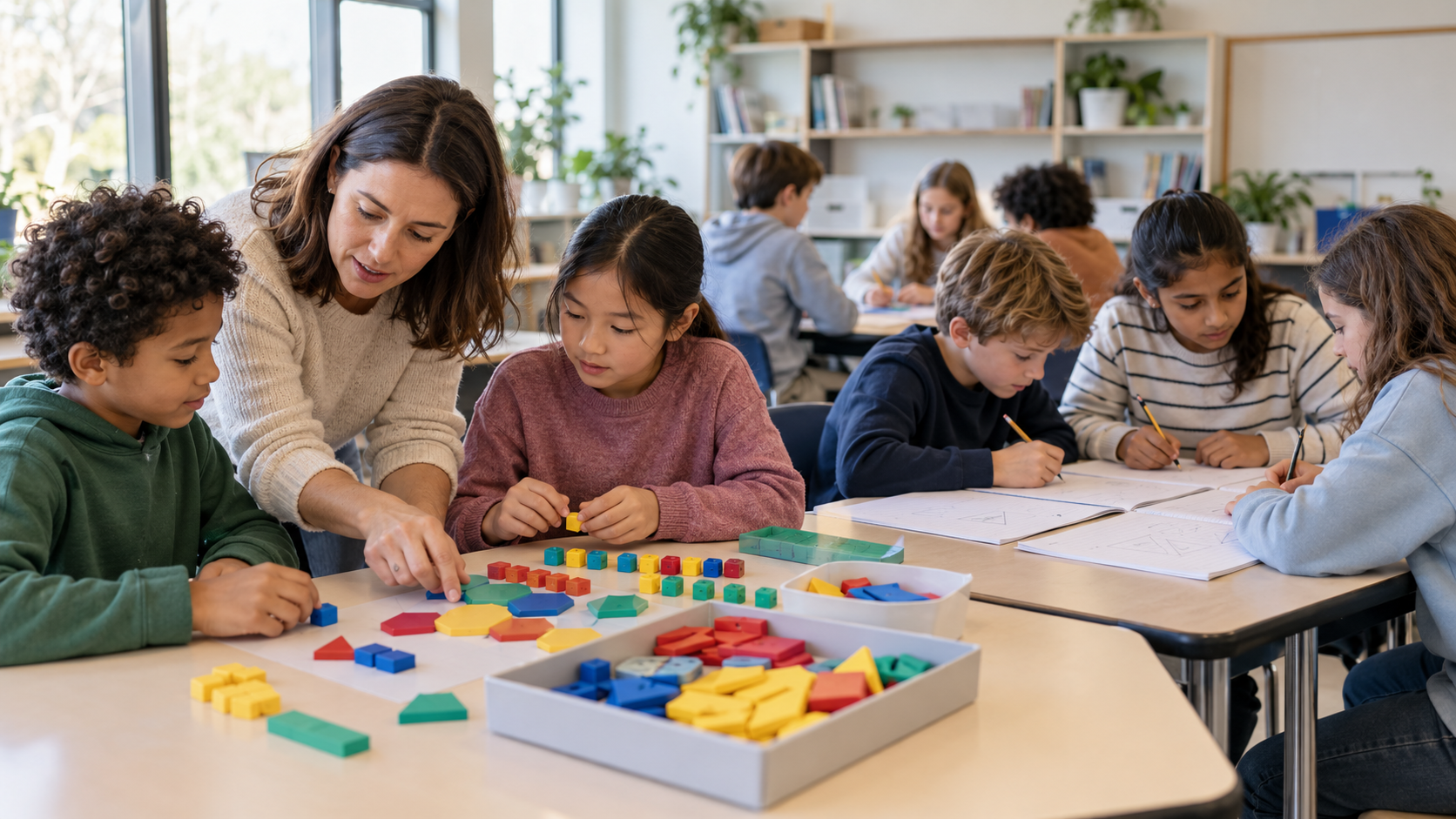 Flexible learning groups using different tasks toward a shared objective